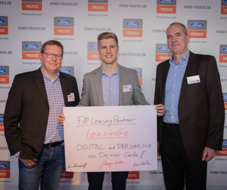 Ansgar Gerken, Nico Kristen und Thomas von Erdmanssdorff